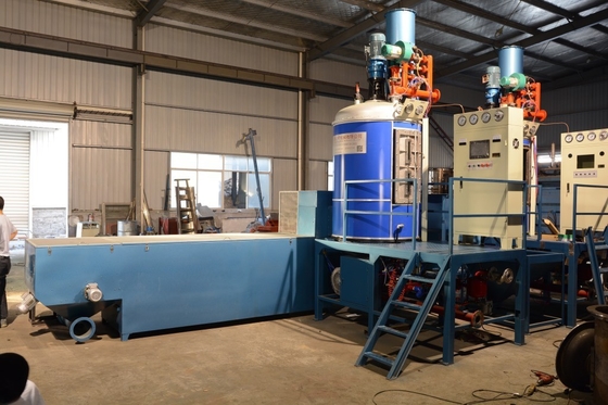 EPS Automatic High Efficiency Batch Pre Expander Foaming Machine con efficienza energetica 1400