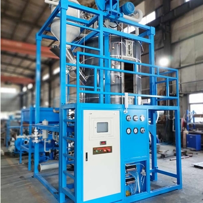 Sistema di pre-espansione di lotti industriali di alta sicurezza per processi