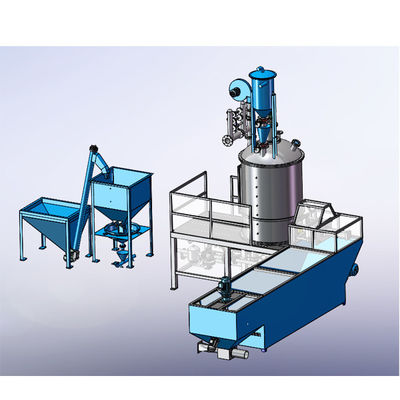 EPS Pre Expander Machine per l'espansione di perline di polistirolo di precisione 0,5 mm