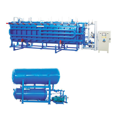 Equipaggiamento innovativo per lo stampaggio di blocchi di polistirolo Processi di produzione precisi e veloci 2-6m Blocco