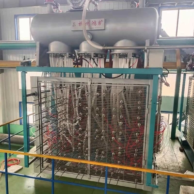 L'innovativa macchina di produzione di polistirolo esteso consente di risparmiare energia e di ridurre il tempo di ciclo