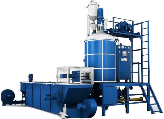 Preespansione di lotti industriali per materiali isolanti in schiuma EPS