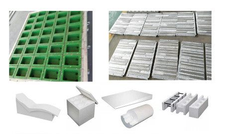 Tipo di stampaggio per iniezione di plastica EPS personalizzato con alta densità 5-48 e materie prime in lega di alluminio
