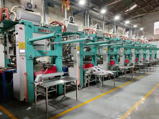 Linea di produzione di cartoni di schiuma di polistirolo espandibile per granuli Eps Efficiente