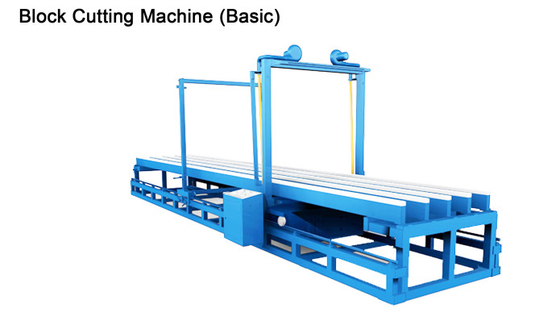 2D EPS Block Cutting Machine EVA Foam Press Machine Linea di produzione