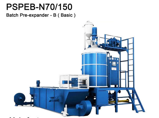 Preespansore automatico a batch completo Materia prima EPS Riempimento ad alta produttività