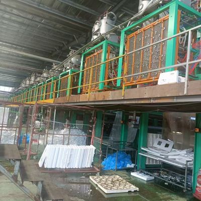 Styrofoam polystyrene costruzione EPS schiuma macchina di stampaggio pieno automatico
