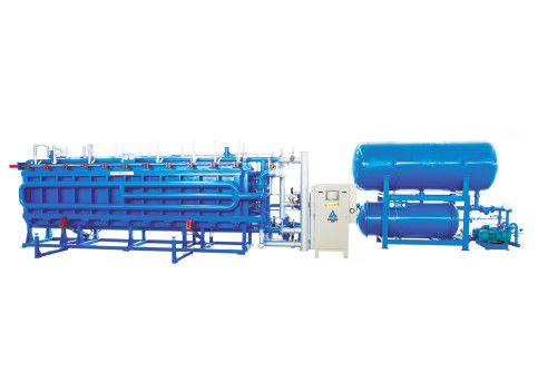 Macchina di stampaggio a blocchi EPS completamente automatica per la formazione e la produzione di schiuma